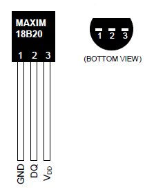 ds18b20 pinout