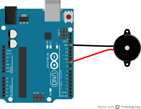 piezo layout