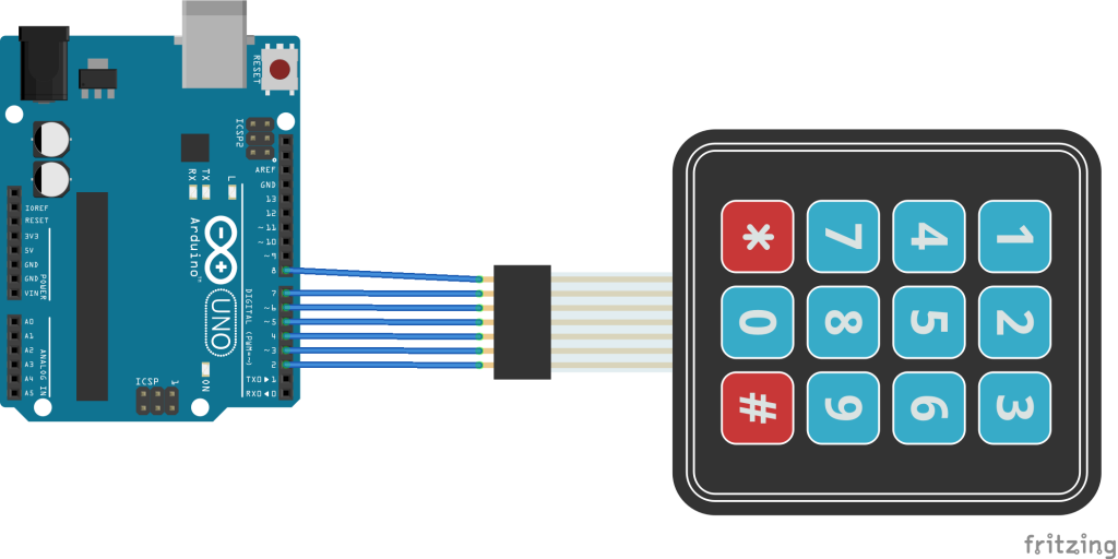 arduino and keypad