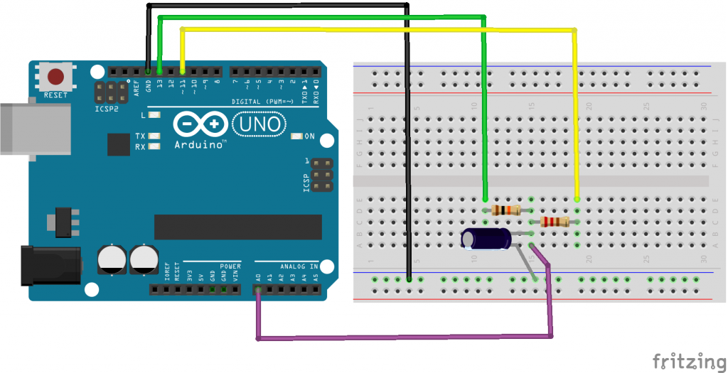 arduino capacitance