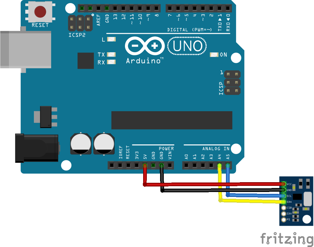 arduino and ms5611